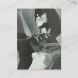 カスタマイズ可能なヴィンテージランジェリー写真 名刺