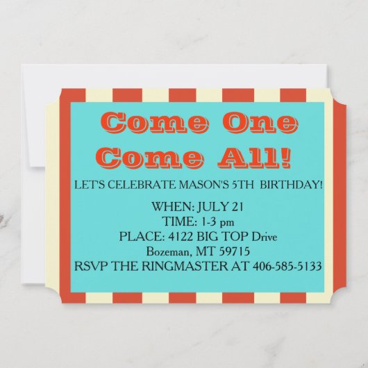 カスタマイズ可能なヴィンテージ回路パーティの招待状 招待状 (裏面)