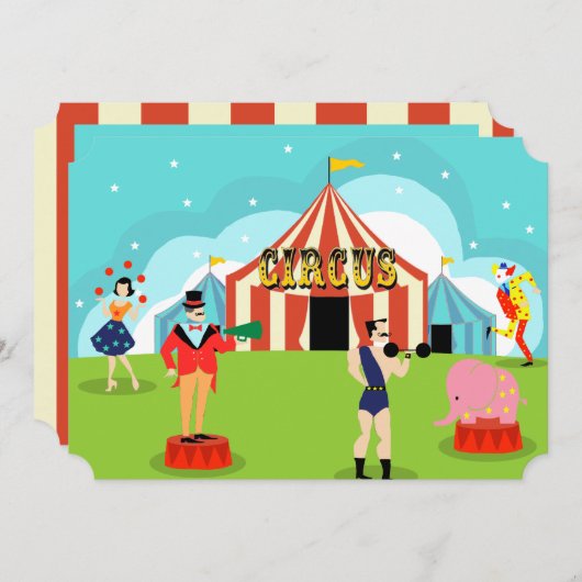 カスタマイズ可能なヴィンテージ回路パーティの招待状 招待状 (正面/裏面)