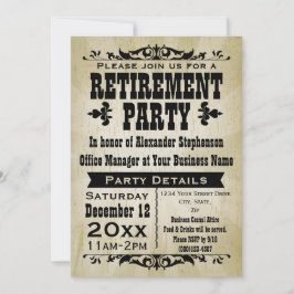 カスタマイズ可能なヴィンテージ国パーティの招待状 招待状