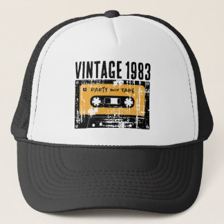カスタマイズ可能なヴィンテージ1983カセットテープ キャップ