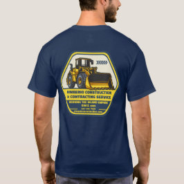 カスタマイズ可能な一般建設請負業 Tシャツ