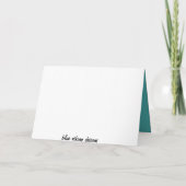 カスタマイズ可能な一般招待状カード 招待状 (裏面)