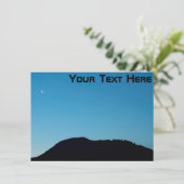 カスタマイズ可能な三日月カード (スタンド正面)