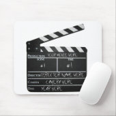 カスタマイズ可能な下見板の石板映画映画製作者のフィルム マウスパッド (マウス)