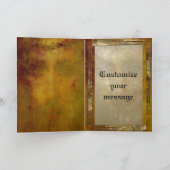 カスタマイズ可能な世界のライト シーズンカード (内部)