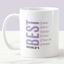 カスタマイズ可能な世界最高ののMomチェックリスト コーヒーマグカップ