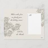 カスタマイズ可能な両面フォトポストカード シーズンポストカード (裏面)