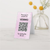 カスタマイズ可能な両面3つのQRコード水色 ロイヤリティカード (正面)