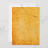 カスタマイズ可能な中世のケルト語結婚式招待状 招待状 (裏面)