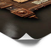 カスタマイズ可能な中世の居酒屋の光沢ポスター ポスター (コーナー)