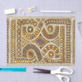 カスタマイズ可能な中世モザイク 薄葉紙 (クラフト)