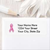 カスタマイズ可能な乳がん認識度住所 シール (インサイチュ)