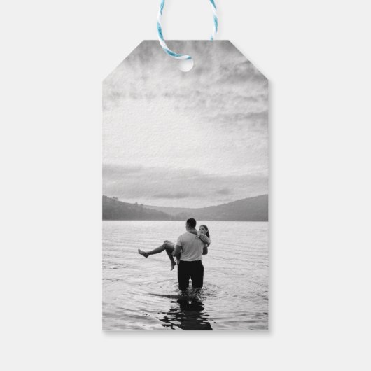 カスタマイズ可能な予約ラベル ギフトタグ (裏面)