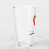 カスタマイズ可能な二重の幸せ タンブラーグラス (右)