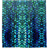 カスタマイズ可能な人魚はシャワー・カーテンをはかりで測ました シャワーカーテン (正面)