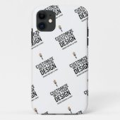 カスタマイズ可能な企業ロゴ入りミニマルデザイン Case-Mate iPhoneケース (裏面)