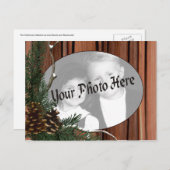 カスタマイズ可能な休日の写真はがき シーズンポストカード (正面/裏面)