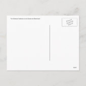 カスタマイズ可能な休日の写真はがき シーズンポストカード (裏面)