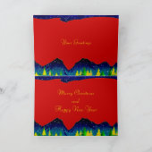 カスタマイズ可能な休日カード シーズンカード (内部)