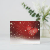 カスタマイズ可能な休日テンプレート シーズンポストカード (スタンド正面)