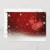 カスタマイズ可能な休日テンプレート シーズンポストカード (正面/裏面)