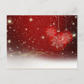 カスタマイズ可能な休日テンプレート シーズンポストカード (正面)