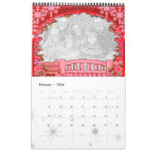 カスタマイズ可能な休日フォトフレーム2010カレンダー カレンダー (2月 2026)