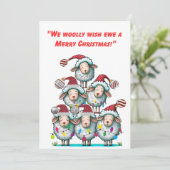 カスタマイズ可能な休日X-Masデジタルカードクリスマス シーズンカード (スタンド正面)