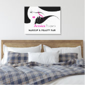 カスタマイズ可能な会社の看板/ウォールアート キャンバスプリント (インサイチュ (寝室))