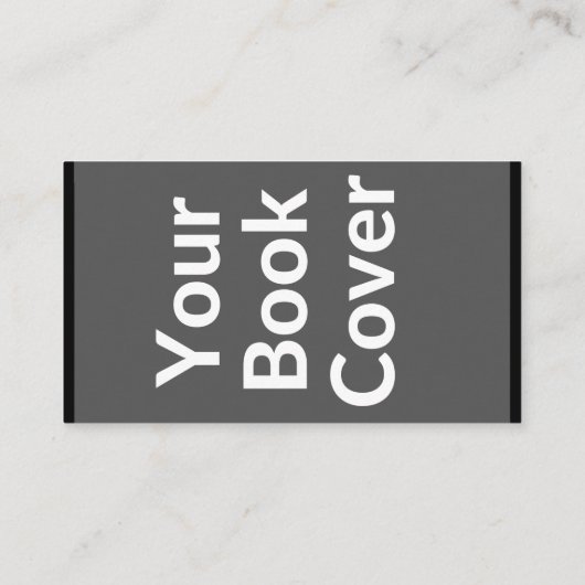 カスタマイズ可能な作家名刺 名刺 (裏面)