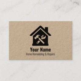 カスタマイズ可能な便利屋の家の修理 名刺