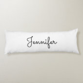 カスタマイズ可能な個人情報、個人情報 ボディピロー (裏面)