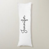 カスタマイズ可能な個人情報、個人情報 ボディピロー (正面縦)