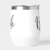 カスタマイズ可能な個人新郎新婦ウォーターボトル (左面)