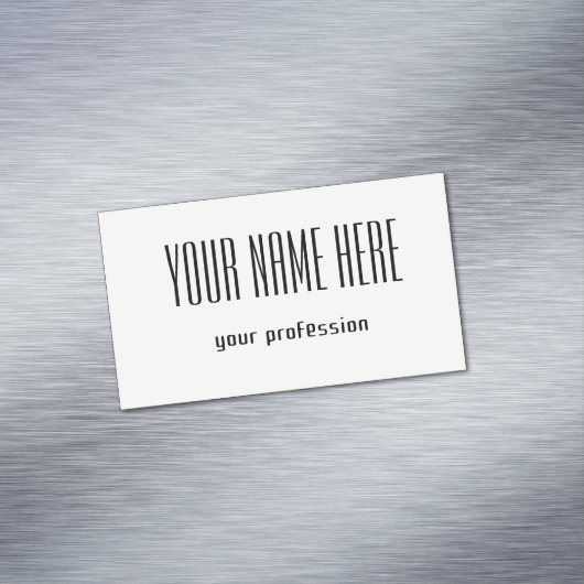 カスタマイズ可能な個人用名刺 マグネット名刺 (インサイチュ)