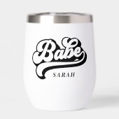 カスタマイズ可能な個人花嫁とベビーウォーターボトル (背面)