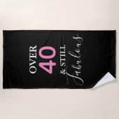 カスタマイズ可能な優れたビーチタオル ビーチタオル (正面)