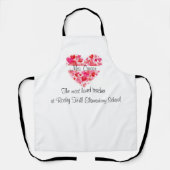 カスタマイズ可能な先生のデイエプロン エプロン (正面)