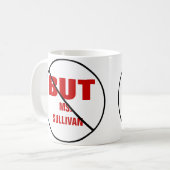 カスタマイズ可能な先生へのボットなし コーヒーマグカップ (正面左)