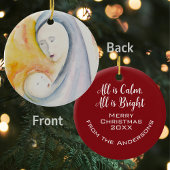 カスタマイズ可能な全て落ち着き、全て明るい水色 セラミックオーナメント