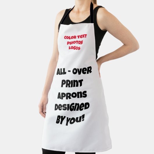 カスタマイズ可能な全て – ユーザーによるプリントエプロン越え エプロン (インサイチュ)
