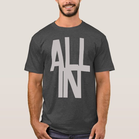 カスタマイズ可能な全トランプのポーカーライフ愛好家 Tシャツ (正面)