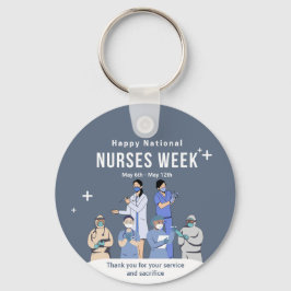 カスタマイズ可能な全国ナース週間 キーホルダー