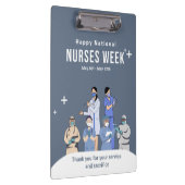 カスタマイズ可能な全国ナース週間 クリップボード (右)