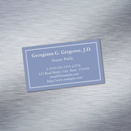 カスタマイズ可能な公証人の磁気名刺 マグネット名刺 (インサイチュ)
