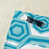 カスタマイズ可能な六角形ビーチタオル ビーチタオル (インサイチュ)