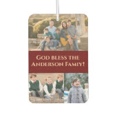 カスタマイズ可能な写真とヴァージンメアリーカーエアフレッシュナー カーエアーフレッシュナー (正面)