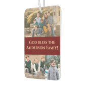 カスタマイズ可能な写真とヴァージンメアリーカーエアフレッシュナー カーエアーフレッシュナー (左)