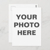カスタマイズ可能な写真はがき ポストカード (正面/裏面)